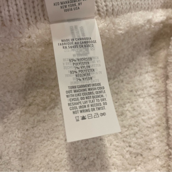 Aerie Marshmallow Wide Leg Trouser Pants Size Large New With Tag - Picture 7 of 12